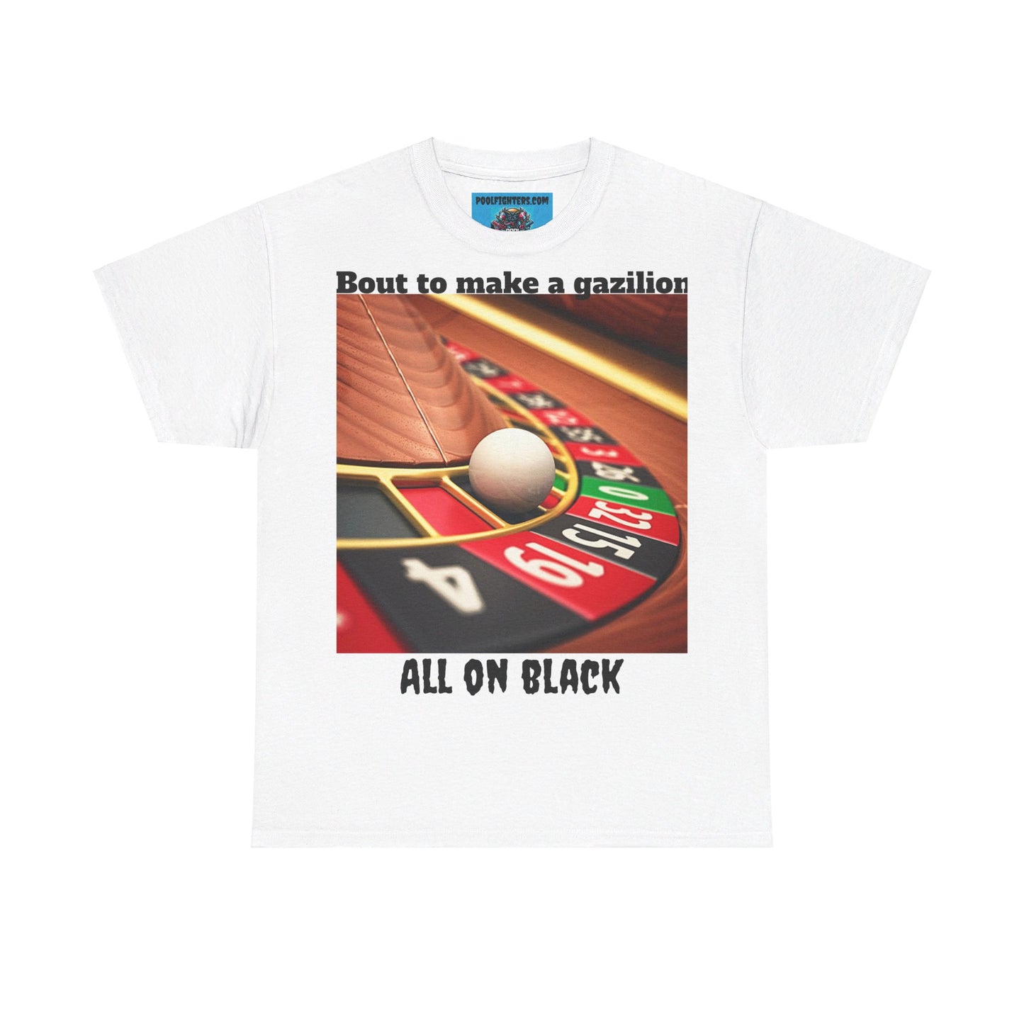 All on black t-shirt