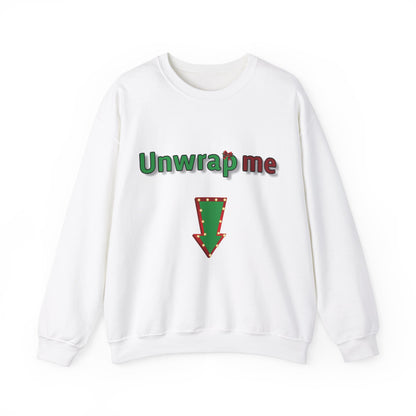 Unwrap me christmas sweater