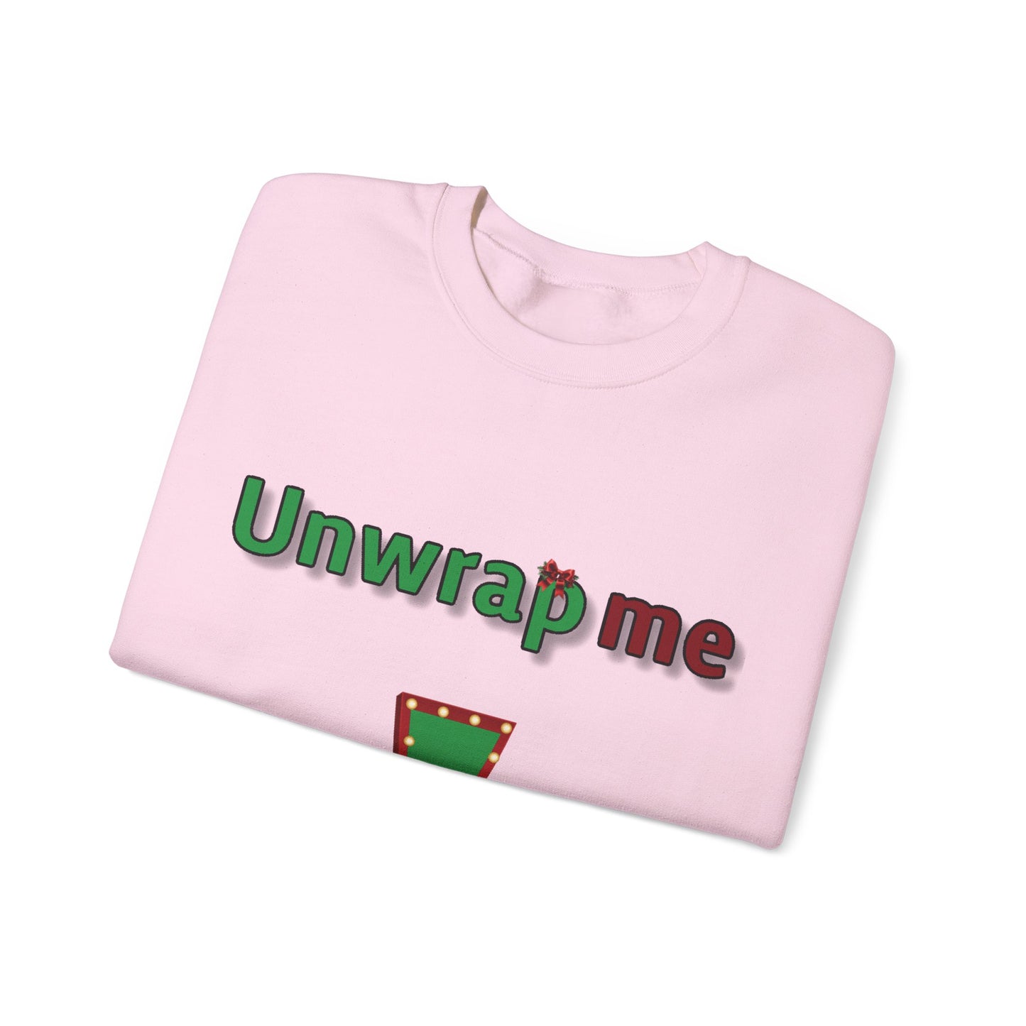 Unwrap me christmas sweater