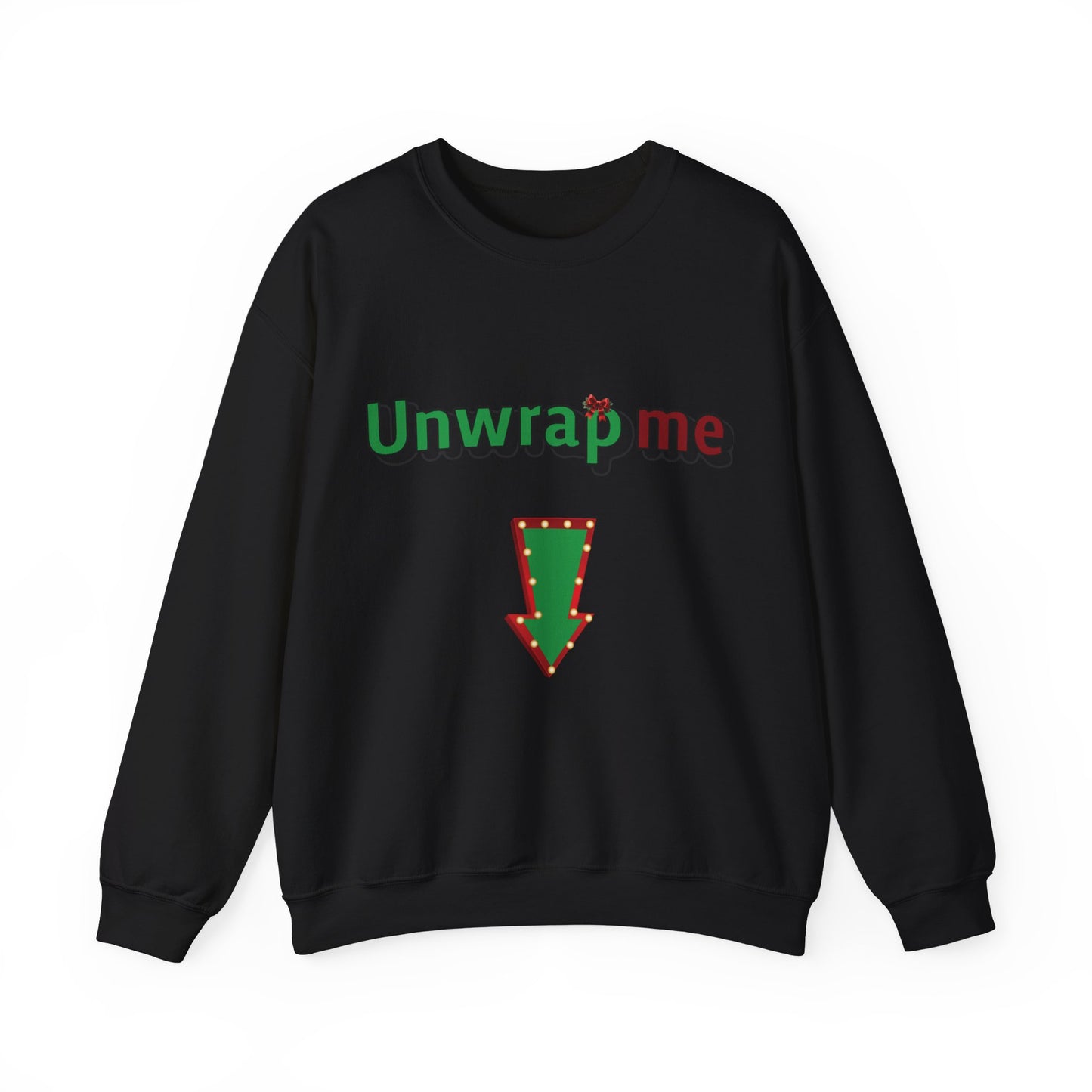 Unwrap me christmas sweater