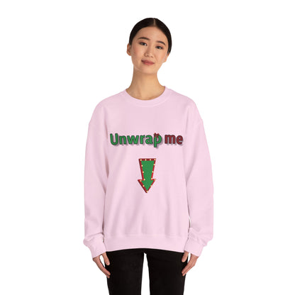 Unwrap me christmas sweater