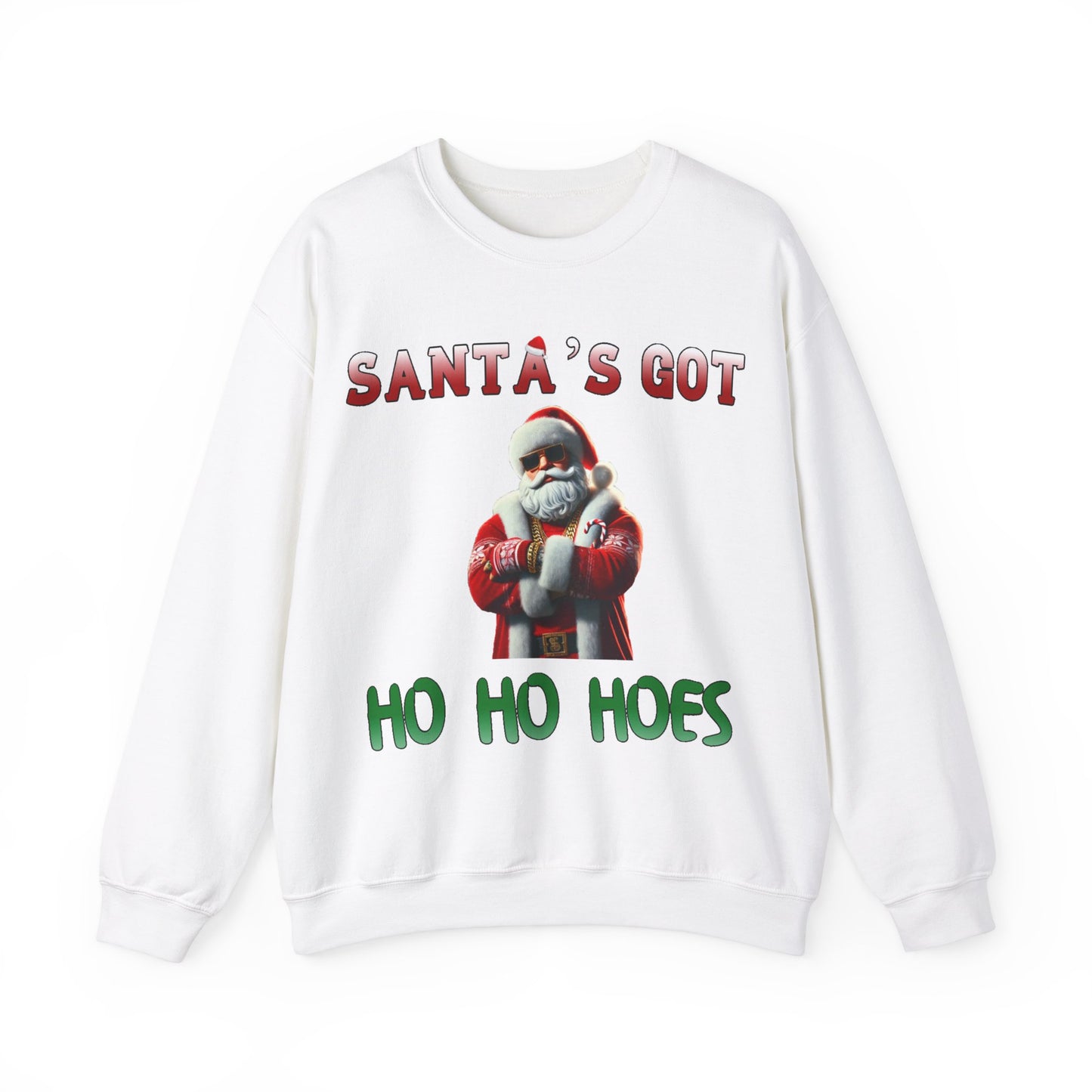 Santa's got ho ho hoes christmas sweater