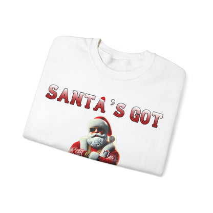 Santa's got ho ho hoes christmas sweater