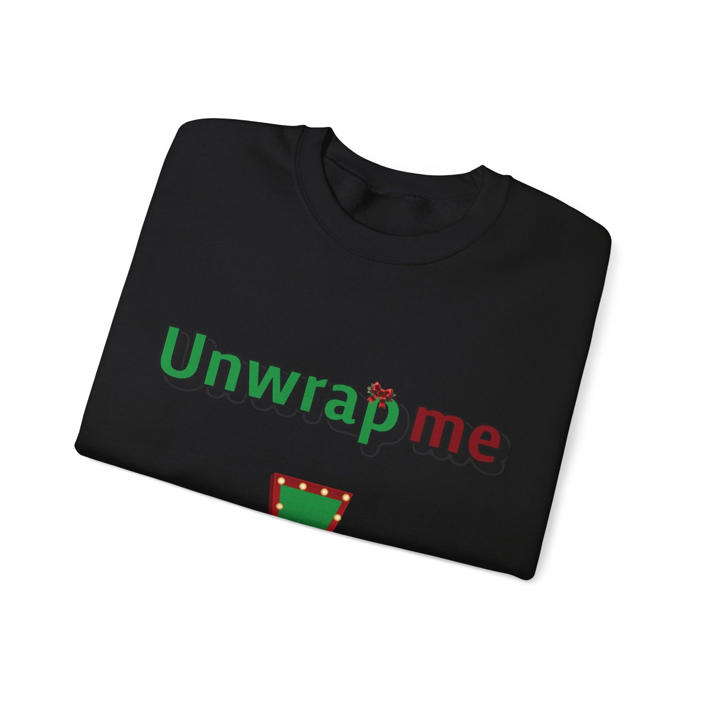 Unwrap me christmas sweater