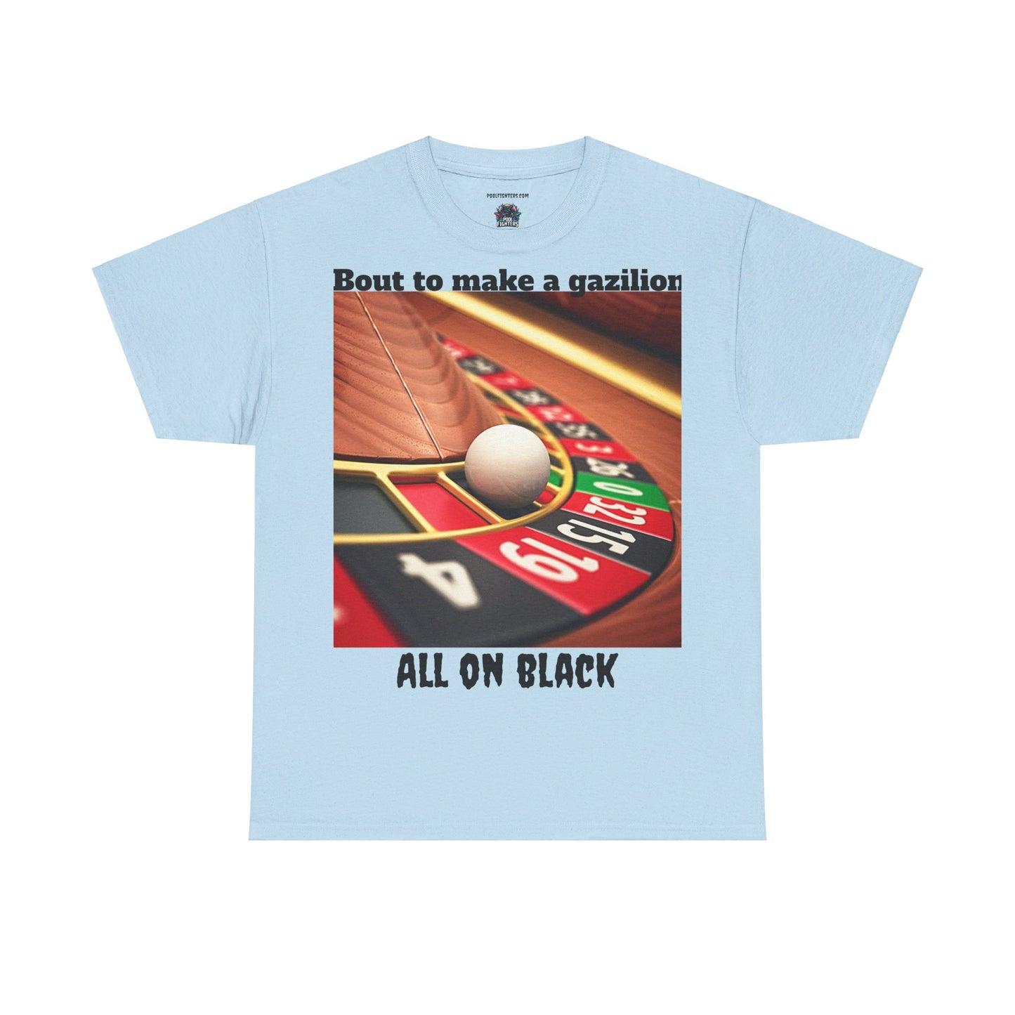 All on black t-shirt