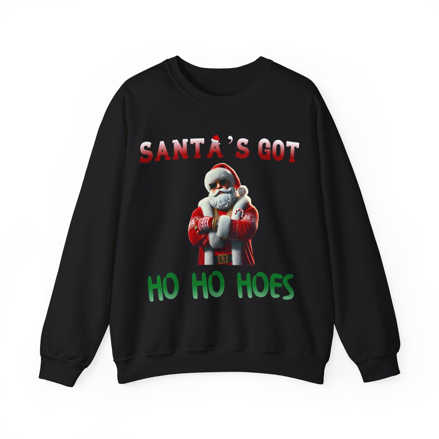 Santa's got ho ho hoes christmas sweater